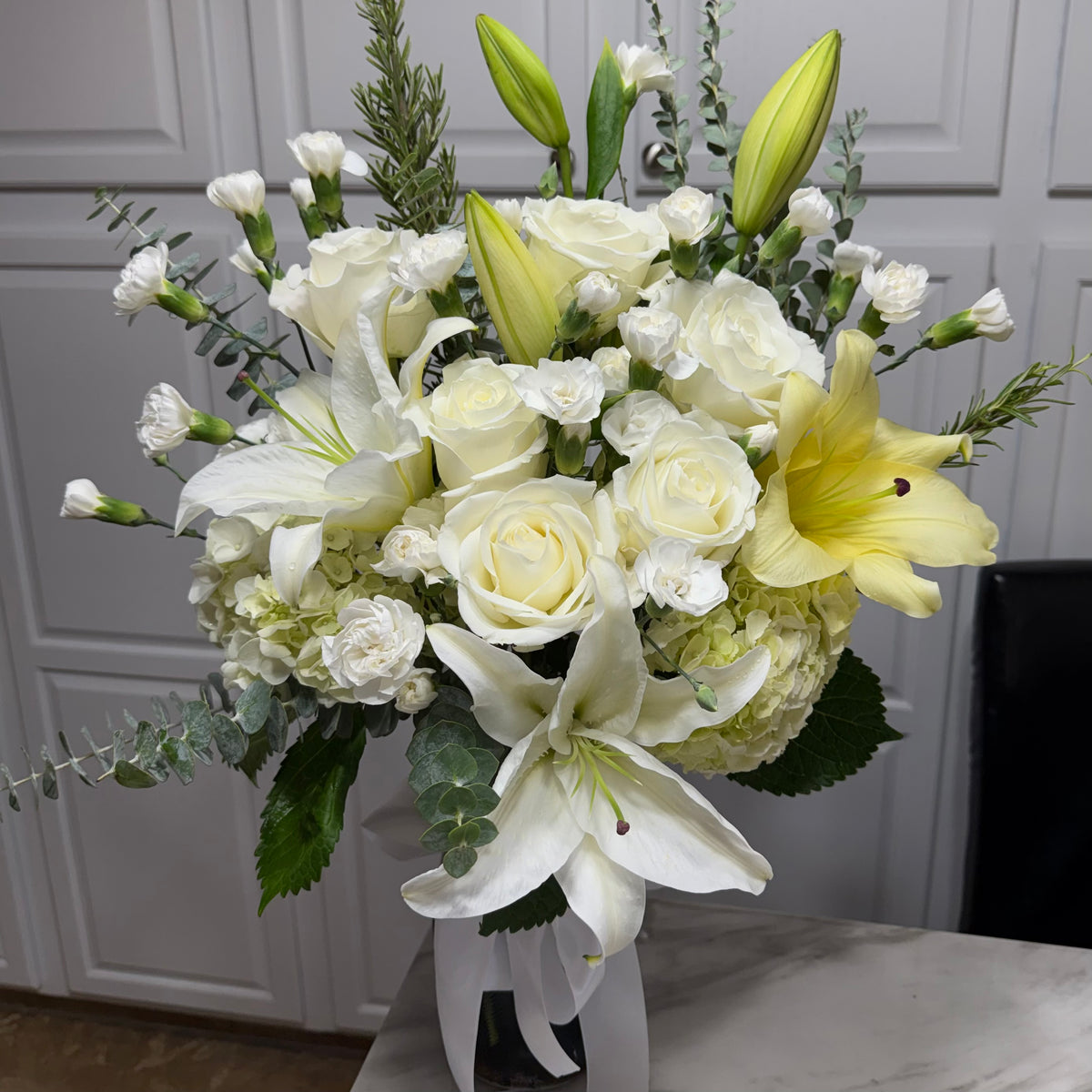 White Arrangement