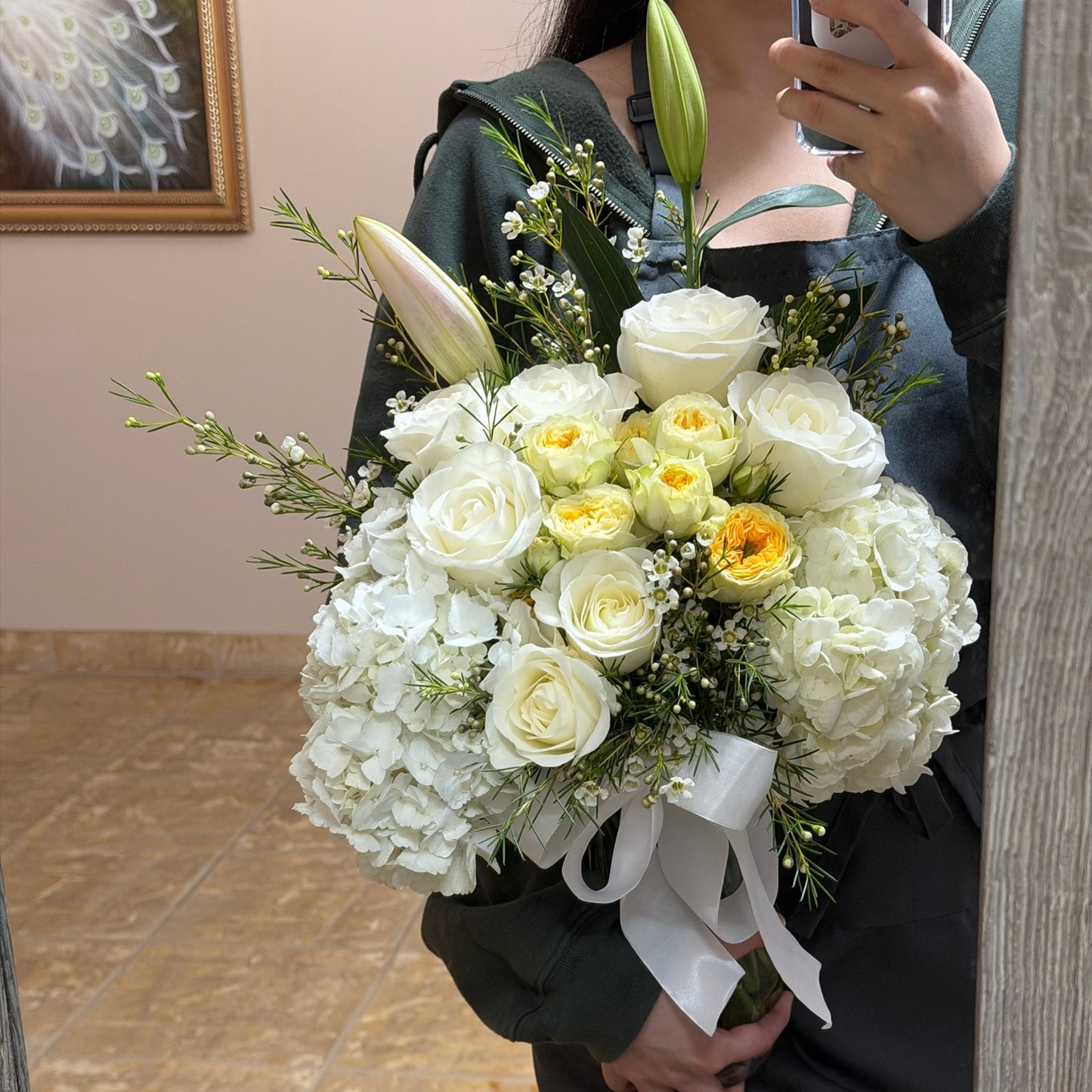 White Arrangement